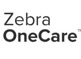 Zebra OneCare-logo på hvid baggrund.