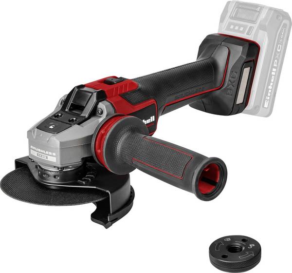 Einhell Professional TP-AG 18/125-11 Q Li BL - Solo 4431220 Batteri-vinkelsliber    børsteløs, uden batteri, uden oplader 1100 W 18 V