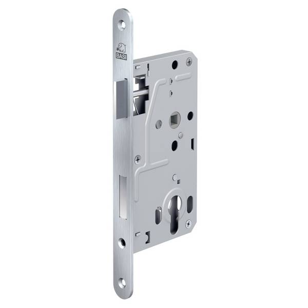 Basi 9280-5518 Indstik-værelsesdørlås Rustfrit stål, Aluminium
