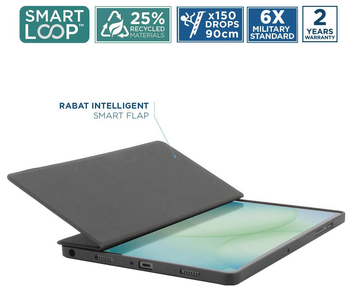 Mobilis ELEMENT Case Tablet-cover Samsung Galaxy Tab A11+, Galaxy Tab A9+ Book Cover Sort-7