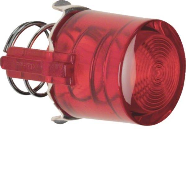 Hager Trykknap Rød (transparent) WTF5285R 1 stk