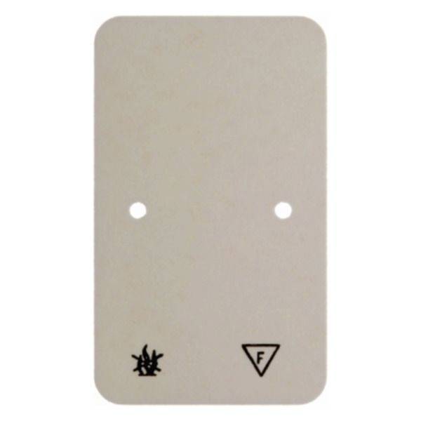 Hager Gulvplade Hvid WVA1762WP1 1 stk