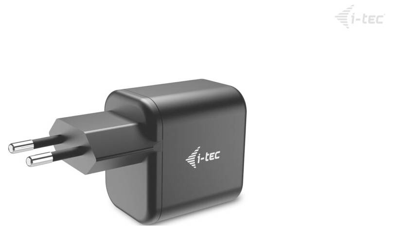 i-tec 65W USB-C GaN Charger Ladeadapter 65 W Sort-2