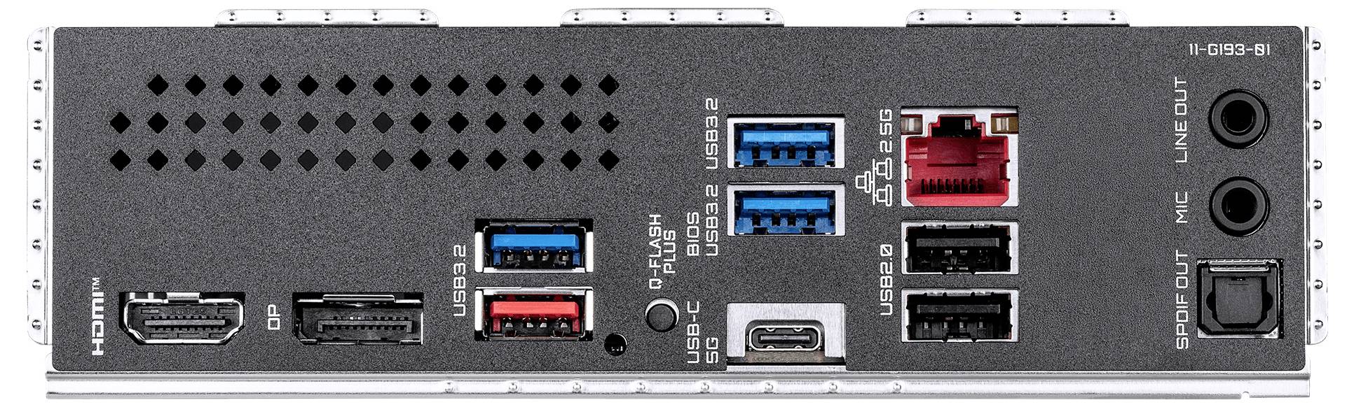 Gigabyte B550 X GAMING AM4 4xDDR4 HDMI Bundkort Formfaktor ATX-3