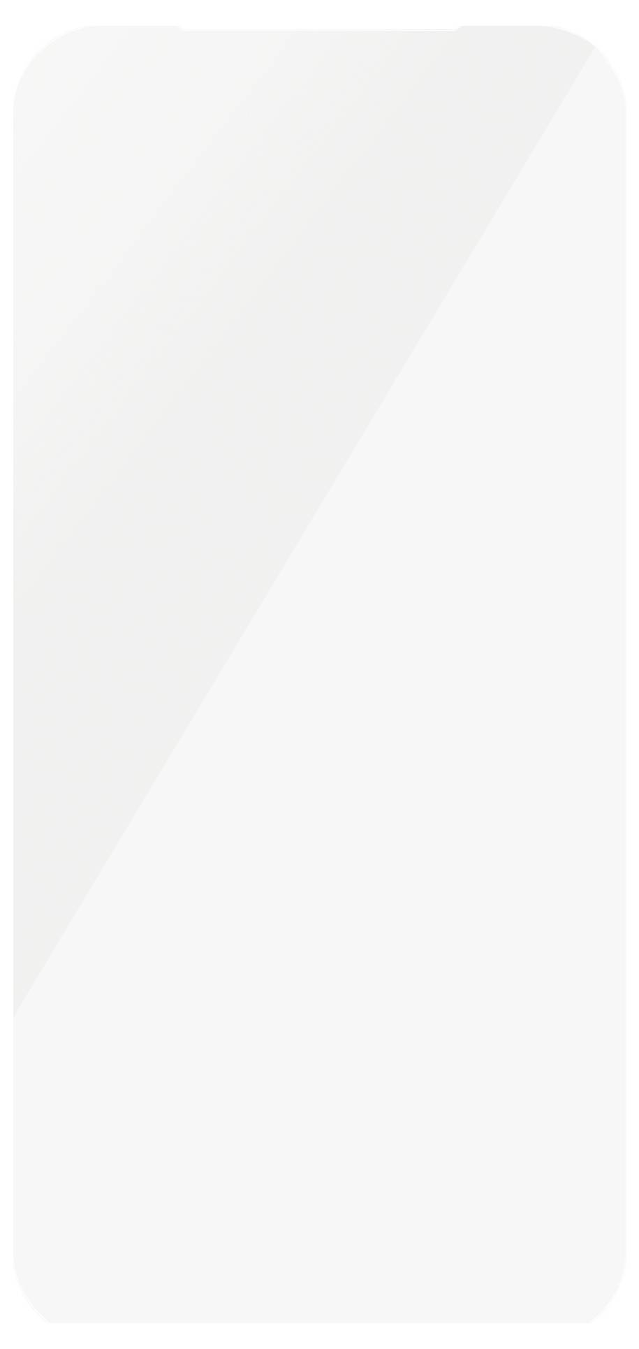 Blank hvidt afrundet-rektangel panel med en subtil diagonal lysegrå fremhævelse.