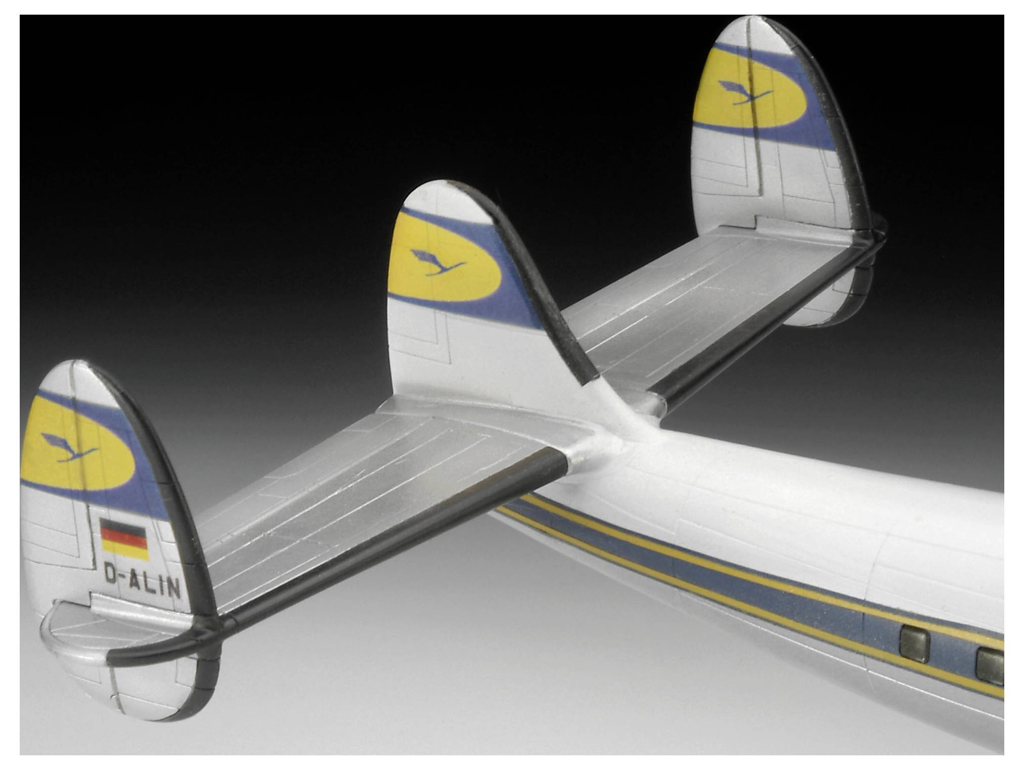 Revell 03745 Lockheed L-1049G Super Constellation Modelfly byggesæt 1:144-8