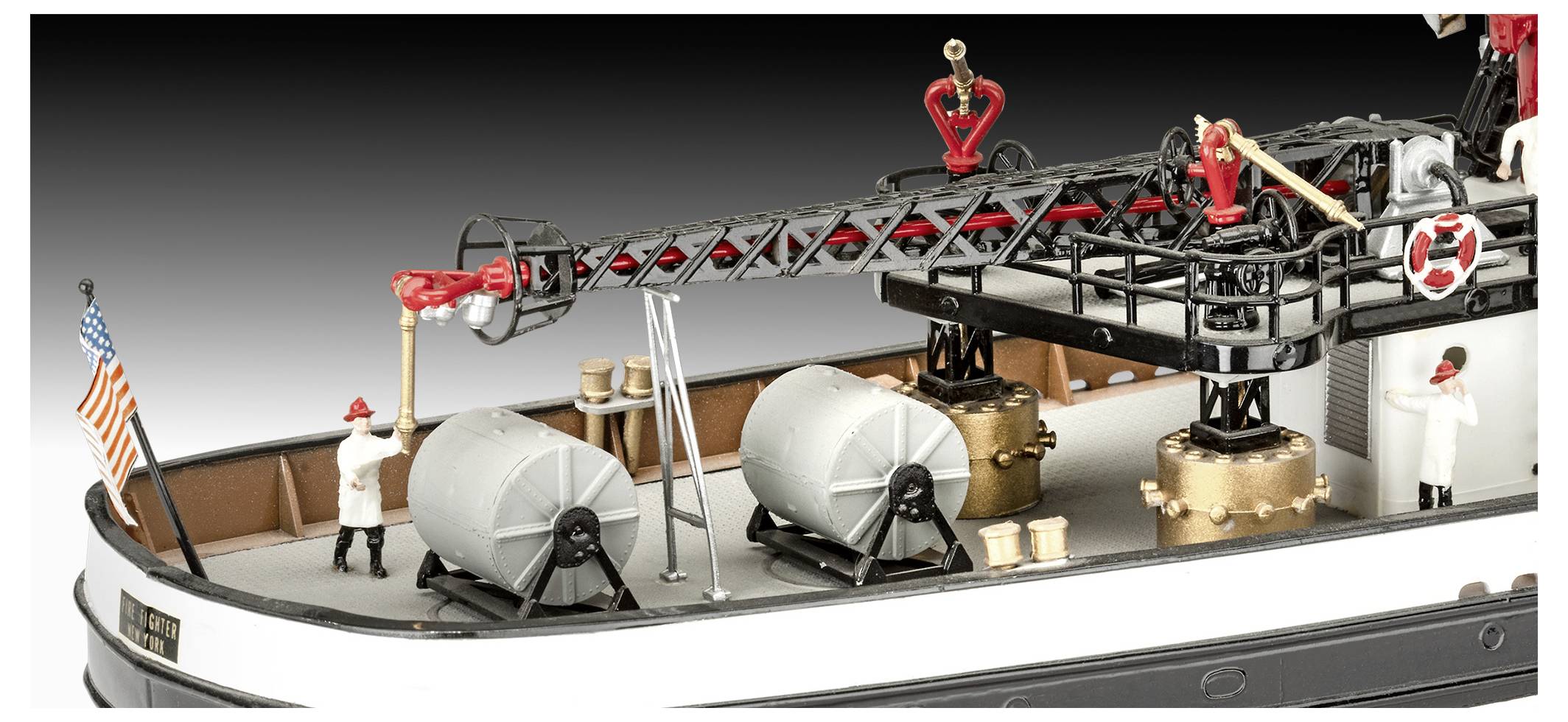 Revell 05197 "The Firefighter" Modelskib byggesæt 1:87-4