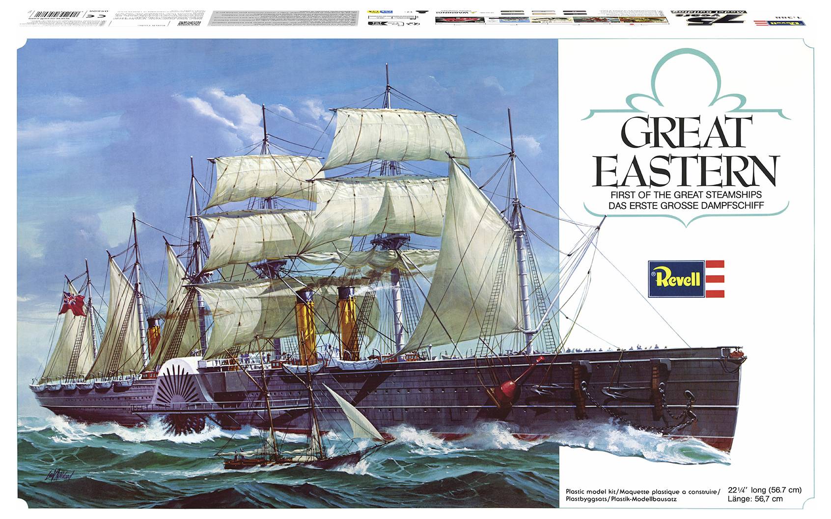 Revell 05608 "Great Eastern" Modelskib byggesæt-2