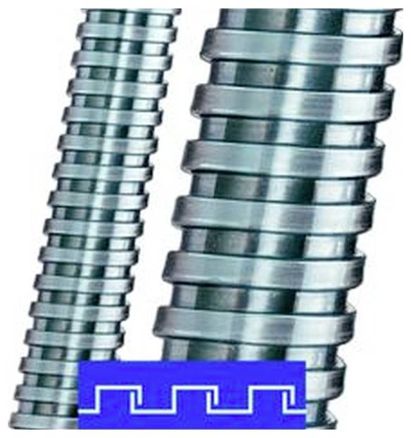 To metal-gevind skruer med et blåt zigzag-indsats i bunden, som illustrerer en låsnings- eller fastgjøringsmekanisme.