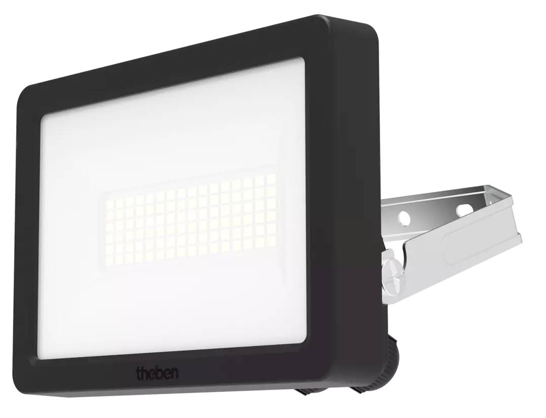 Theben theLeda B20 dual BK 1020673 LED-udendørslyskaster med bevægelsessensor 20 W