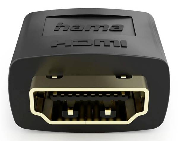Hama HDMI AV Adapter  5 cm Sort