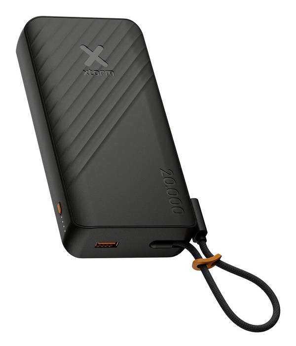 XTORM Go2 Powerbank 20.000 mAh    Sort, Antracit