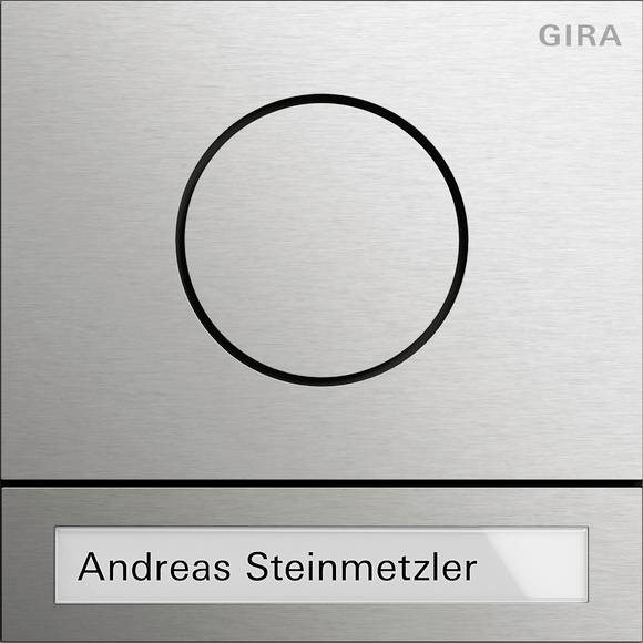 GIRA 5565914 Dørstationsmodul Rustfrit stål