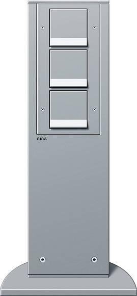 GIRA Energisøjle Aluminium 134126 1 stk