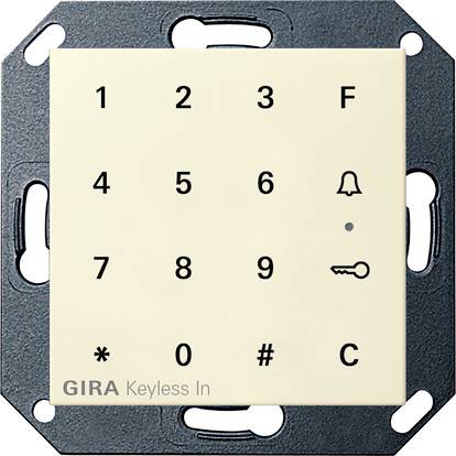 GIRA Kodetastatur Hvid 260501 1 stk