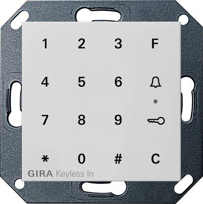 GIRA Kodetastatur Grå 2605015 1 stk