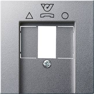 GIRA Centralplade Aluminium 026026 1 stk