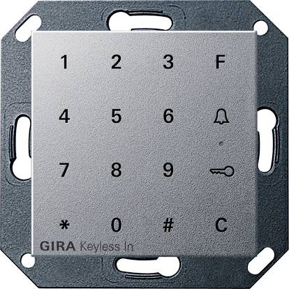 GIRA Kodetastatur Aluminium 260526 1 stk