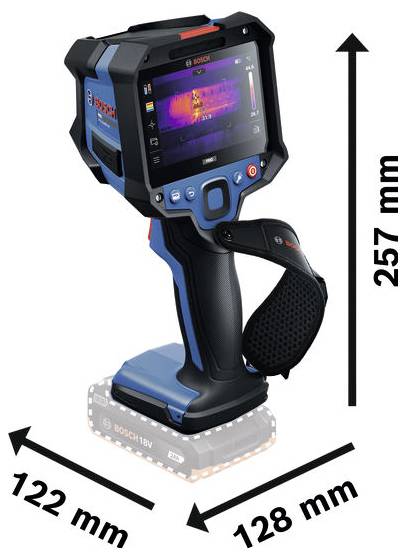 Bosch Professional GTC18V-600-16C Termisk kamera-2