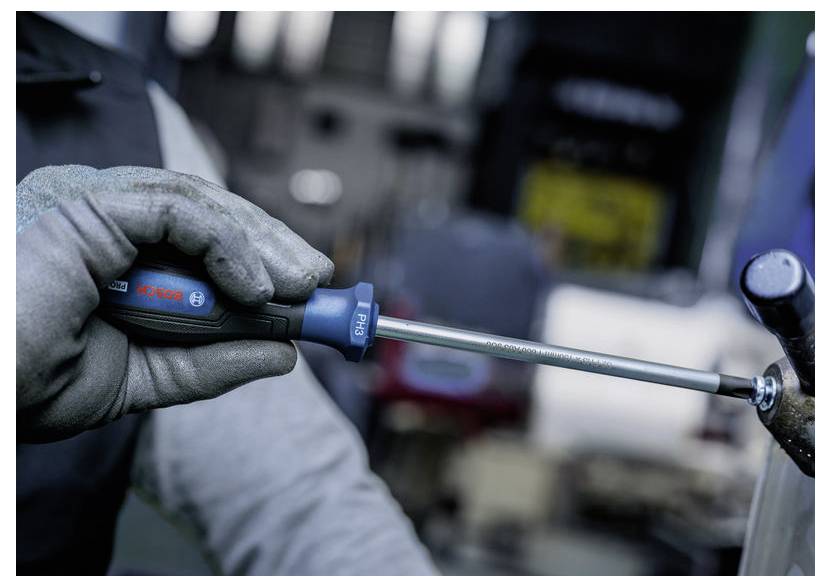 Bosch Professional PRO Schraubendreher PH1 x 75 mm 1600A039RV Stjerneskruetrækker PH 1 Klinge-længde: 75 mm-10
