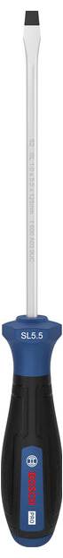 Bosch Professional 1600A039S3 Kærv-skruetrækker Klinge-bredde: 5.5 mm Klinge-længde: 125 mm-0