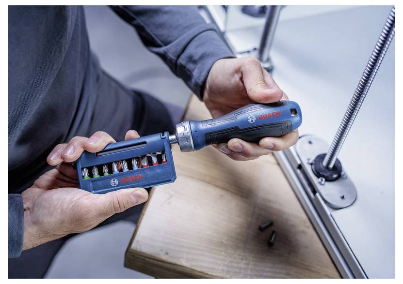 Bosch Professional Bit-Ratschenschraubendreher Bitsskruetrækker med skralde-10