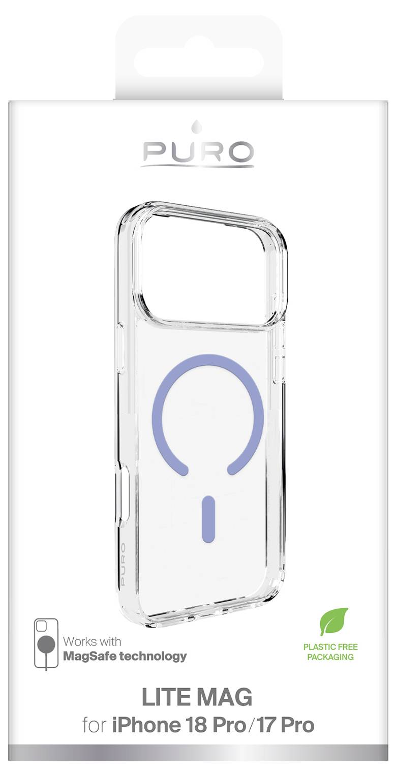 sbs mobile Lite Mag Mobiltelefon backcover Apple iPhone 18 Pro, iPhone 17 Pro Blå PUIPC18P63LITEMAGAZZ-1