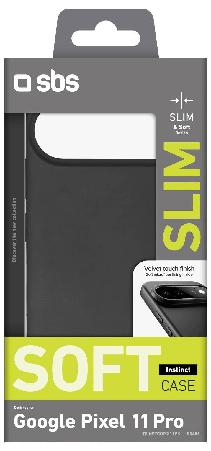 sbs mobile Instinct Mobiltelefon backcover Google Pixel 11 Pro Sort TEINSTGOPIX11PK-1