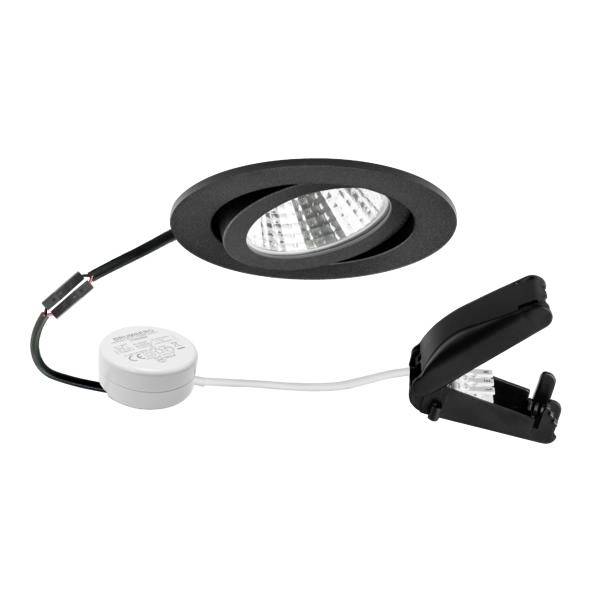Brumberg 40463183 LED-indbygningslys LED (RGB) 6 W Sort-0