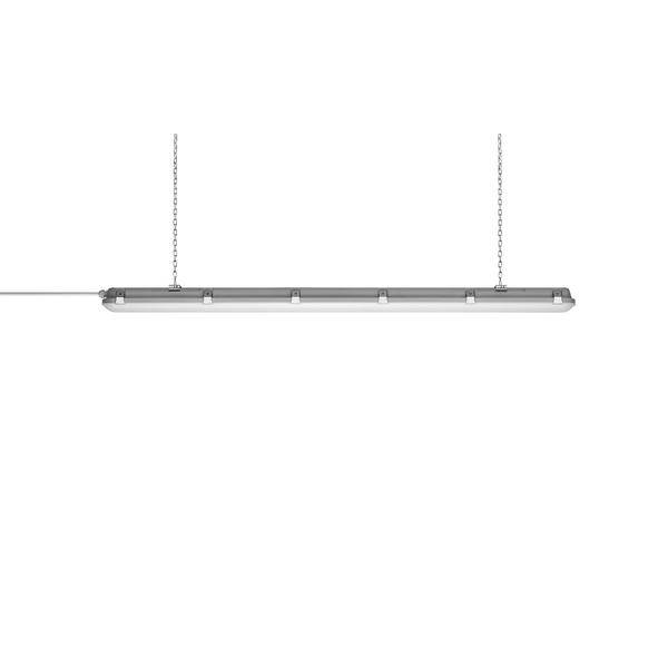 Brumberg LED-vådrums-væglampe LED (RGB) 29 W hvid Grå-1