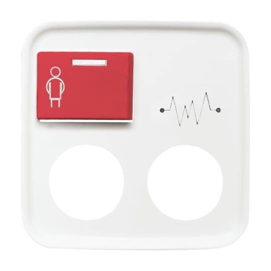Busch-Jaeger Hvid 2CKA001724A4416 1 stk-0