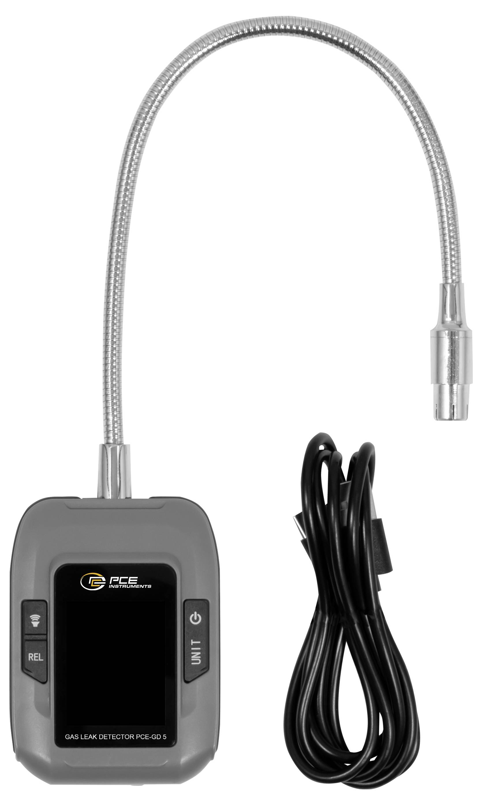 PCE Instruments PCE-GD 5 Gasudslips-detektor 0, -40 - 100, 80 % rF, °C Ekstern sensor Kalibreret Fabriksstandard-9