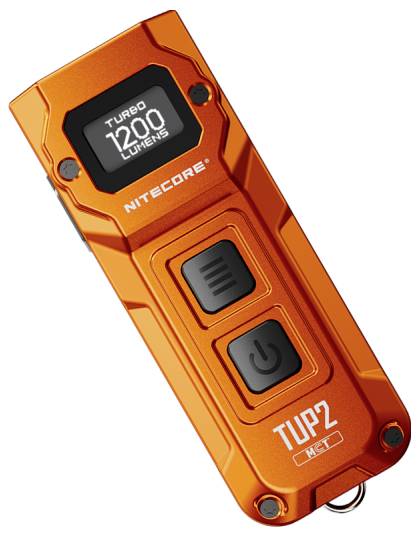 NiteCore NC-TUP2-O OLED Lommelygte Batteridrevet 1200 lm 190 h 53.2 g-0