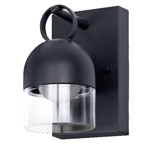 OSRAM ENDURA Style Cowbell IP65 Wall 6W Dark Grey 4099854709449 Udendørs vægbelysning LED (RGB) E27 6 W Antracit-0
