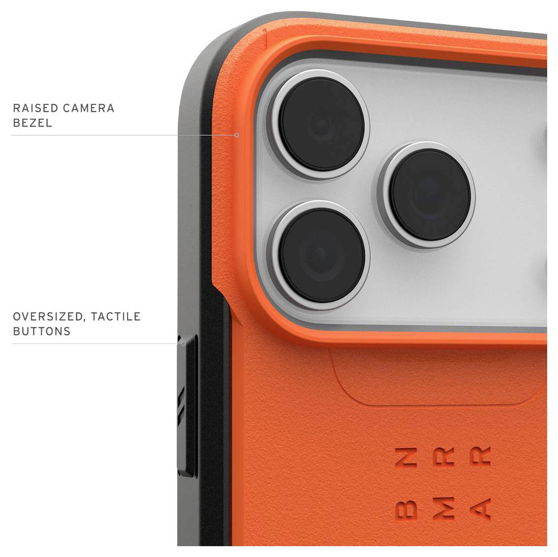 UAG Civilian Case Apple iPhone 18 Pro, iPhone 17 Pro Orange MagSafe-kompatibel 114545119797-3