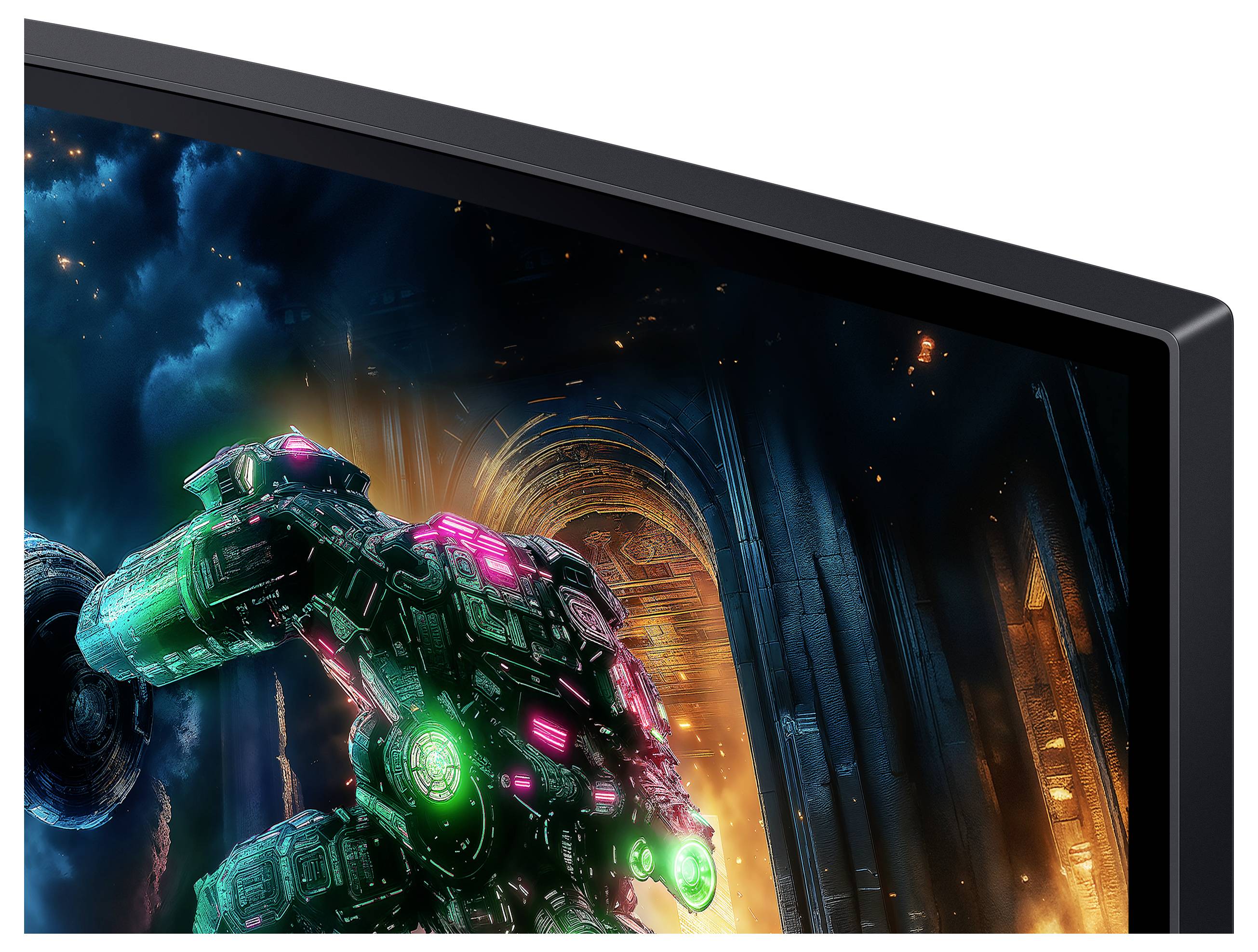 Samsung "(40""), G75F, WUHD, Curved, black" Gaming monitor EEK F (A - G) 101.6 cm (40 tommer) 5120 x 2160 Pixel 21:9 1 m-14