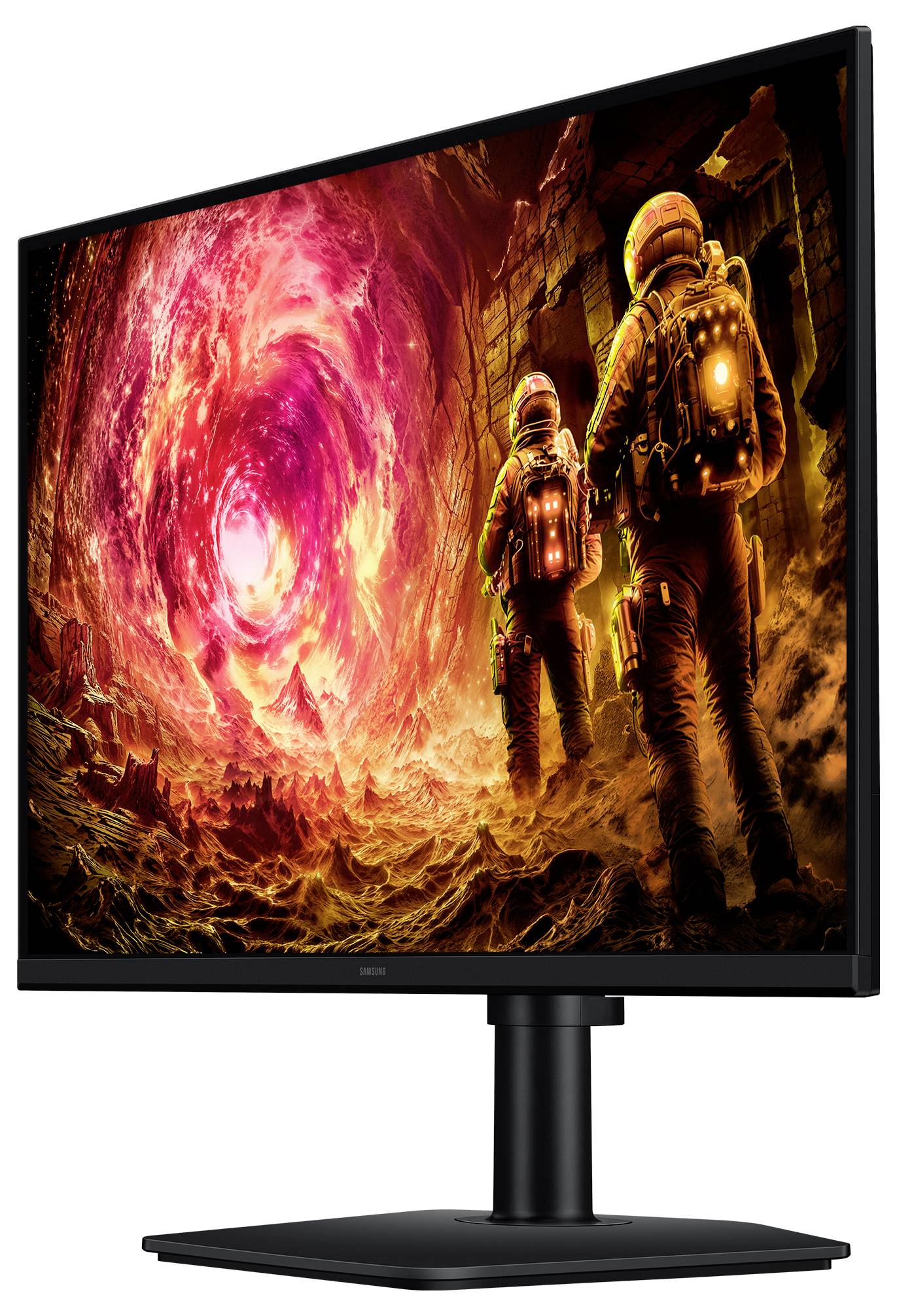 Samsung Odyssey G50F Gaming monitor EEK E (A - G) 68.6 cm (27 tommer) 2560 x 1440 Pixel 16:9 1 ms IPS LCD-4
