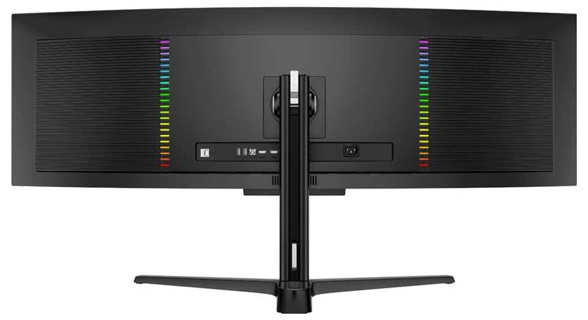 LC Power Gaming monitor EEK F (A - G) 124.5 cm (49 tommer) 5120 x 1440 Pixel 32:9 0.03 ms-4