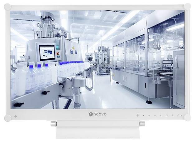 AG Neovo X-2402w LED-skærm EEK E (A - G) 60.5 cm (23.8 tommer) 1920 x 1080 Pixel 16:9 5 ms-2