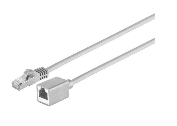 MicroConnect STP610SEXT RJ45 Netværkskabel, patchkabel 10 m Grå 1 stk-0