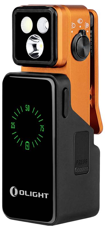 OLight Oclip 2 Pro Premium 13644 Lommelygte Med bælteklemme Batteridrevet 144 h-5