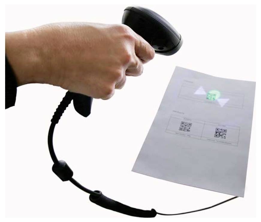 Datalogic QuckScan QD2590 Stregkodescanner Sort Håndscanner-6