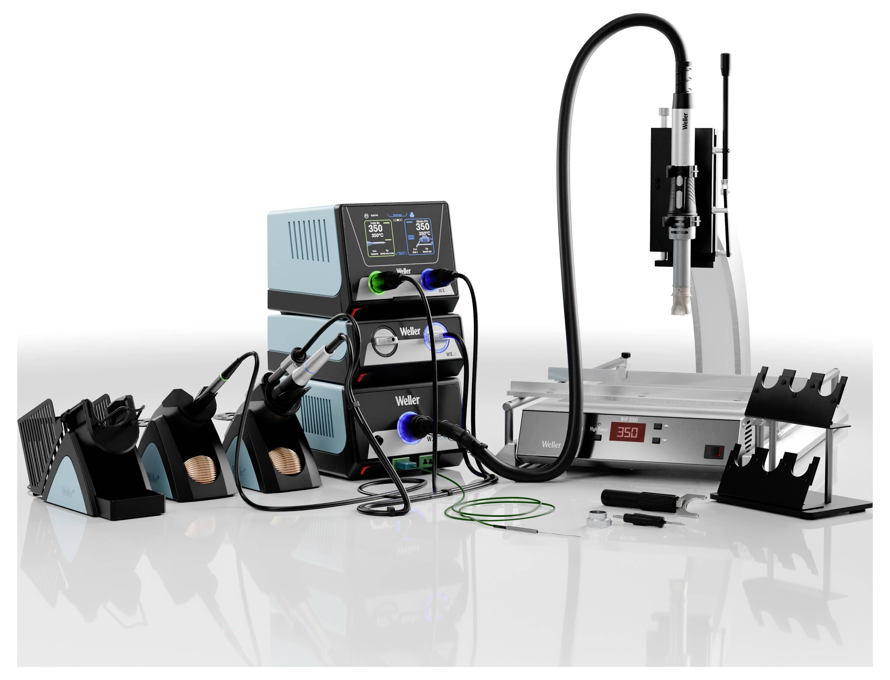 Weller WXS 2032 WXHotAir Expert Set Varmluftsstation digital 2370 W 50 - 600 °C-1