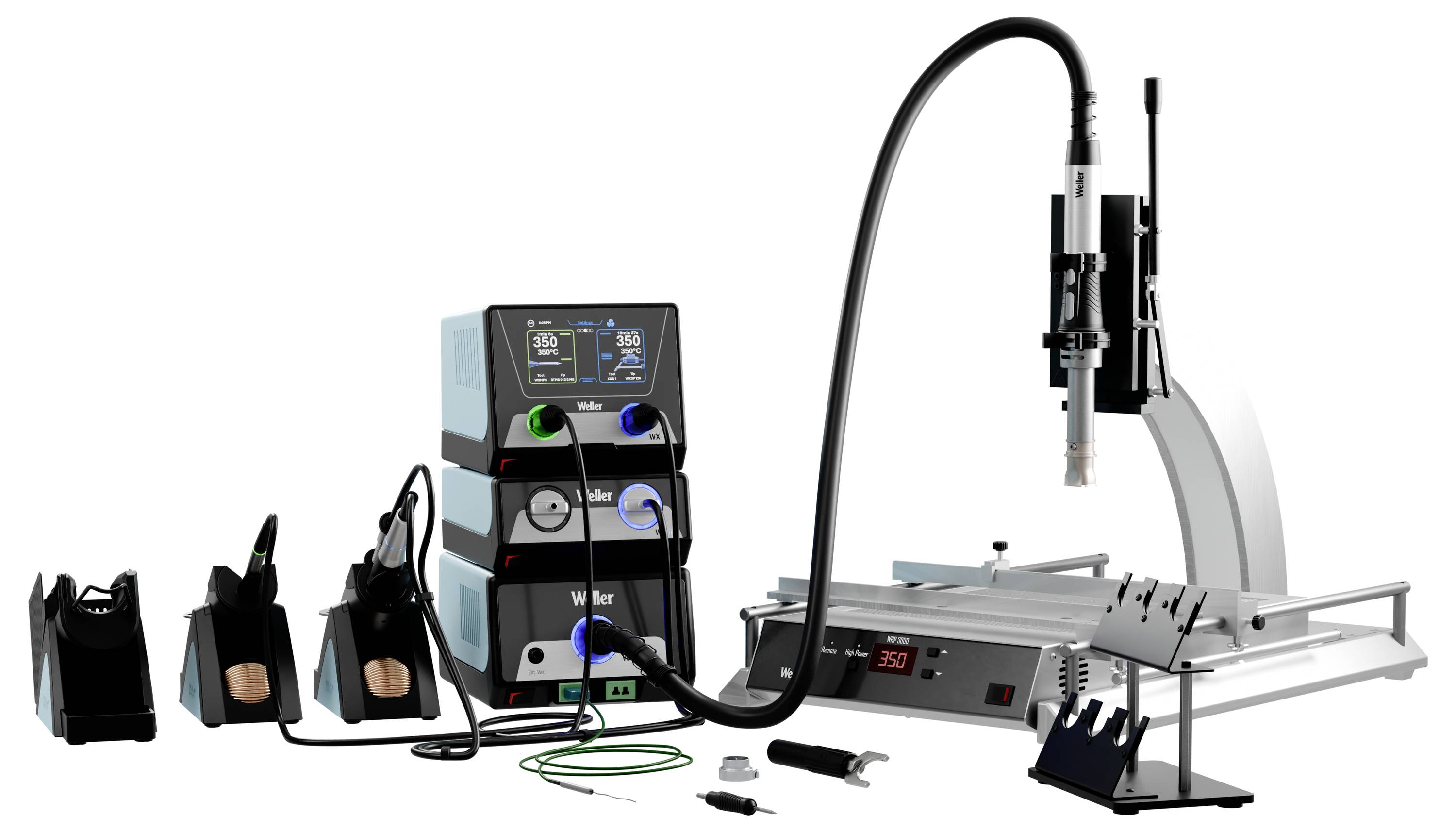 Weller WXS 2032 WXHotAir Expert Set Varmluftsstation digital 2370 W 50 - 600 °C-2