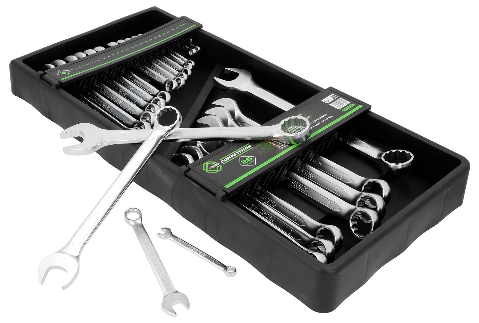KS Tools 512.0235 Gaffelnøgle-sæt Nøglebredde (metrisk) (kun til del) 6 - 32 mm-10