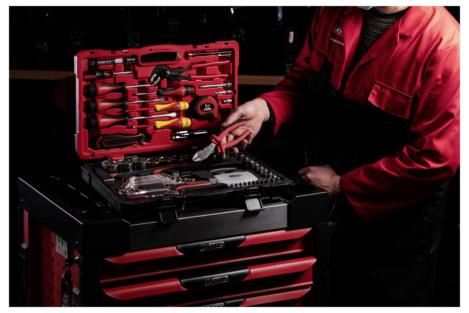 KS Tools ULTIMATE Topnøglesæt 1/2", 1/4" 922.0701-4