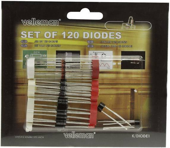 Whadda Diode-sortiment K/DIODE1 1 Set-0