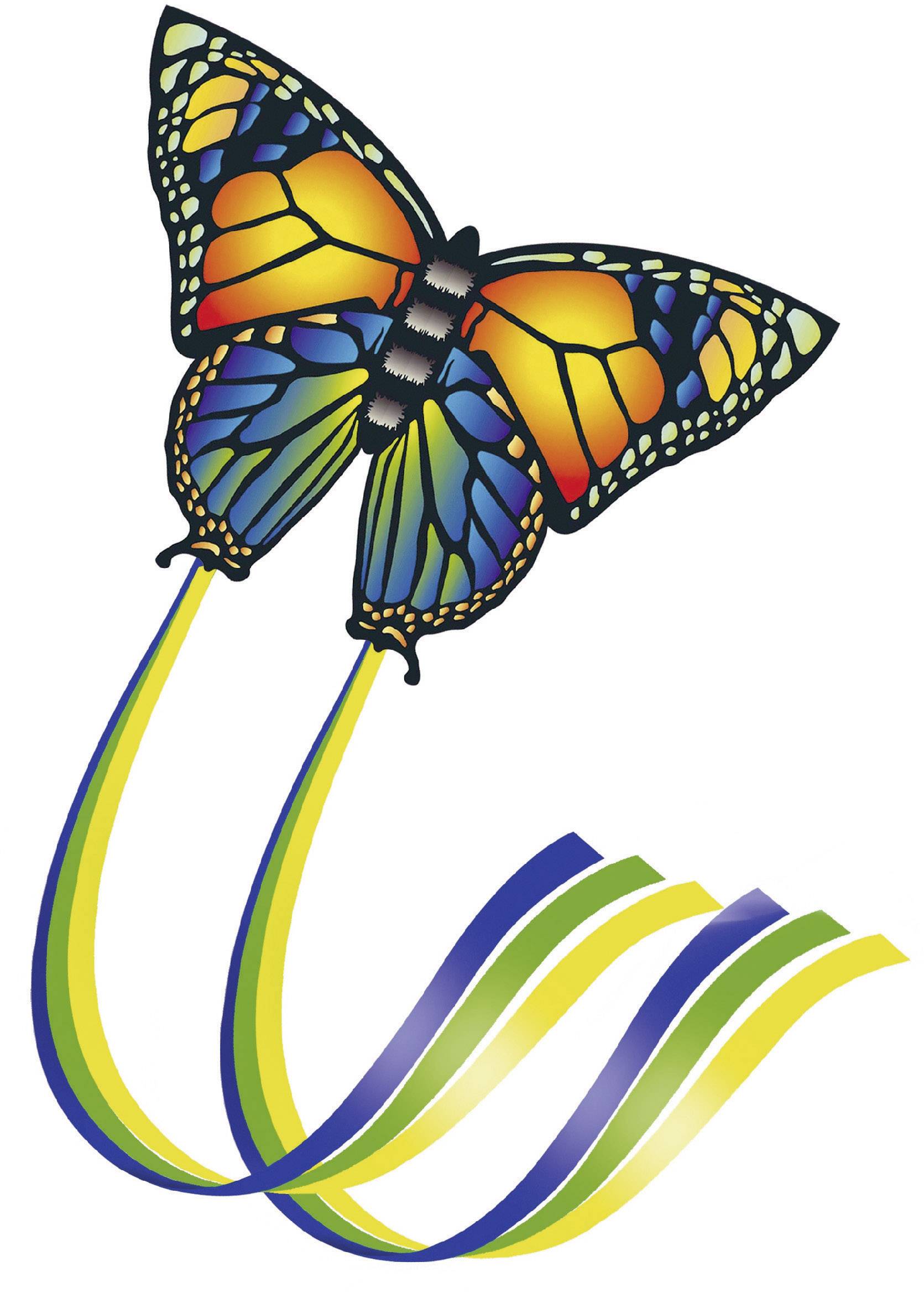 Günther Flugspiele En line Drage Butterfly Spændvidde 950 mm Vind Strength Fitness 4 - 6 bft