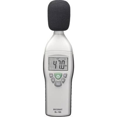 VOLTCRAFT Lydniveau-måleapparat SL-100 30 - 130 dB 31.5 Hz - 8 kHz