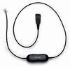 Jabra GN1216 Telefon-headsetkabel 0 mm Sort